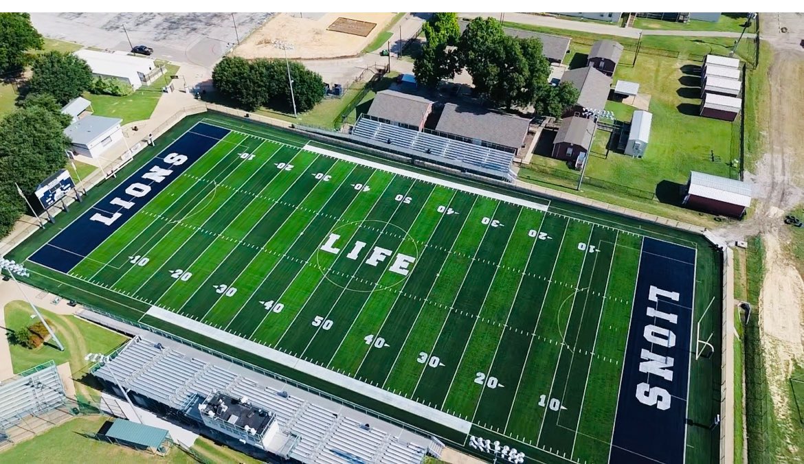 CoachWeltonJ's tweet image. It’s the beginning of a new era at Life Oak Cliff and what better way to kick it off than with a new field.  @LSOCFootball #ChasingGreatness