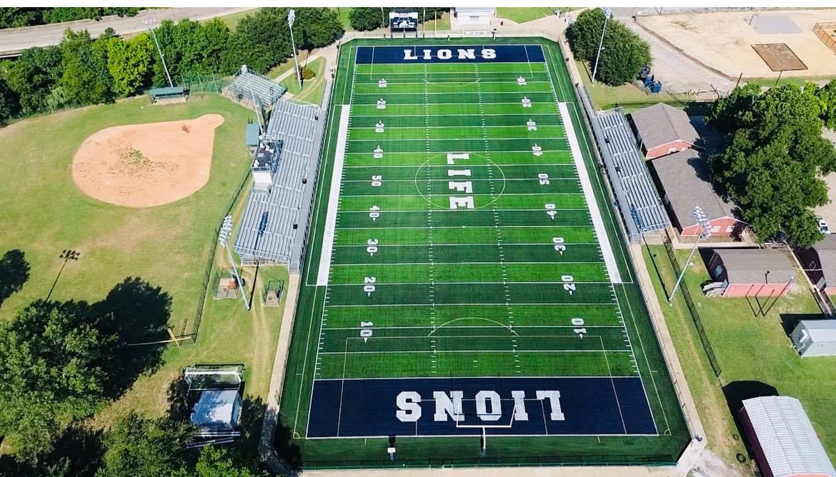 CoachWeltonJ's tweet image. It’s the beginning of a new era at Life Oak Cliff and what better way to kick it off than with a new field.  @LSOCFootball #ChasingGreatness