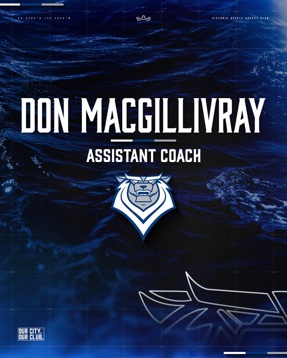 News | The Victoria Royals have named Don MacGillivray Assistant Coach
More info » chl.ca/whl-royals/art…

#OurCityOurClub