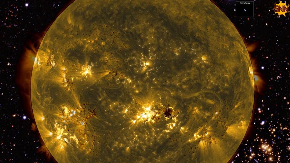 smAshomAsh's tweet photo. Major Solar Flare(s) Likely +Sunspot Counts +CME! #spaceweather Premieres at 6:00pm.

https://t.co/lp627DQALu https://t.co/cIUGjvqdoJ
