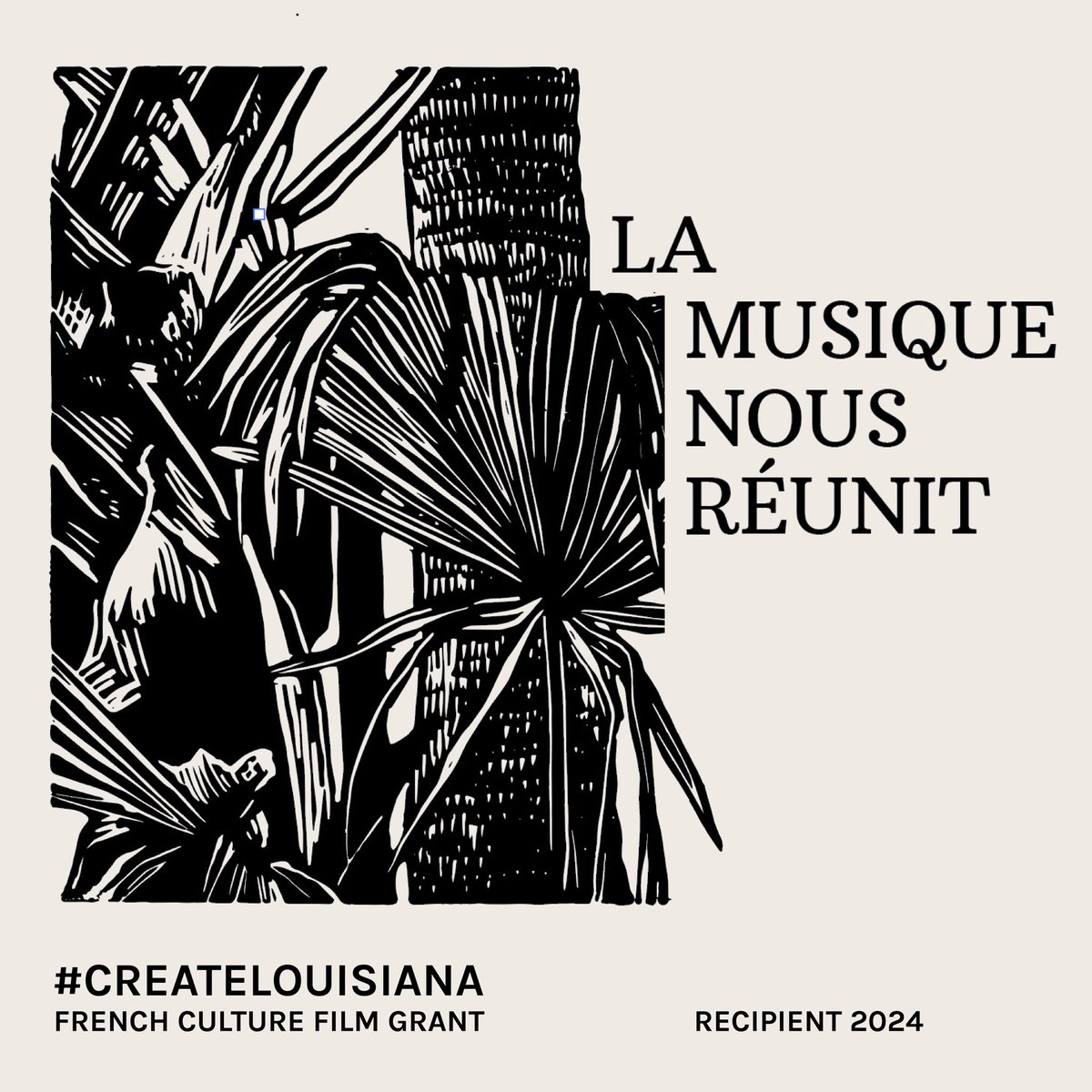We are so thrilled to have received the #CreateLouisiana 2024 French Culture Film Grant! This funding awarded by <a href="/TV5MONDE/">TV5MONDE</a>, <a href="/CODOFIL/">CODOFIL Louisiane</a>, <a href="/CoxComm/">Cox</a>, and <a href="/deepsouthstudio/">Deep South Studios</a> will allow us to produce a musical documentary to-be-released in early 2025. Merci #CreateLouisiana !