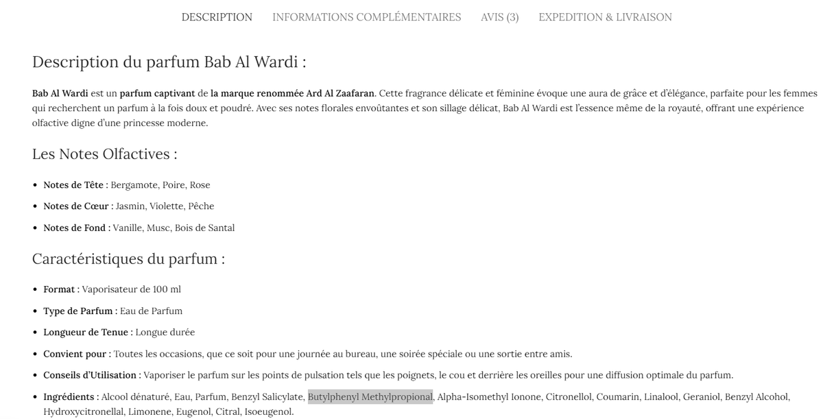 AllMockingbird's tweet photo. @influcorrect @urssaf @ImpotsService @dgccrf @SignalConso @pr_financier Et quand on les voit... bourrées d'allergènes et de PE suspectés. Aucun Principe de précaution! Il arrive même que la Liste soit un peu arrangée pour que l'INTERDIT passe inaperçu! Mais... on peut la trouver complète, ailleurs. @dgccrf #Lilial https://t.co/nJE0tHKfuX