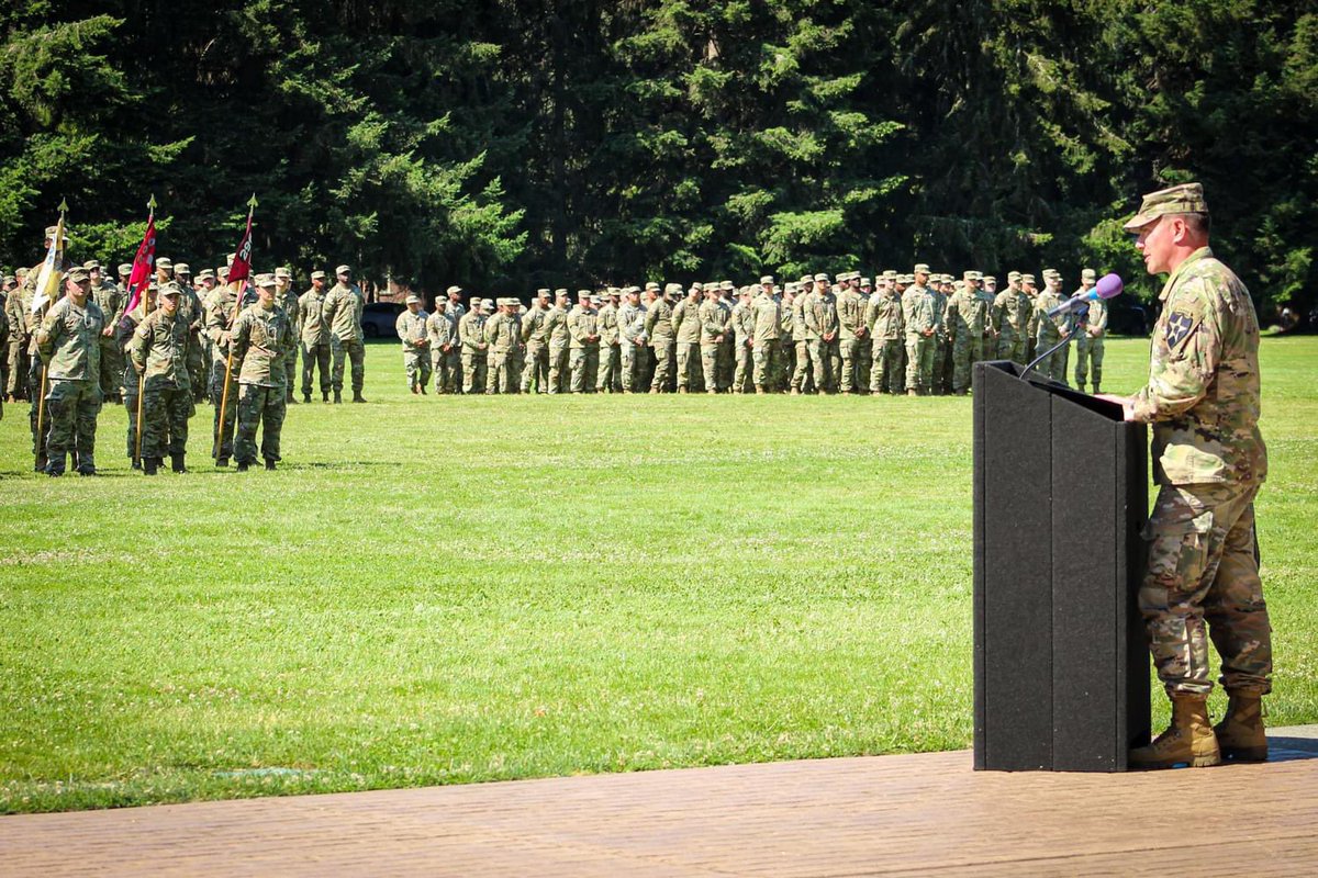 With the transfer of the 1st Stryker Brigade Combat Team, 2nd Infantry Division “Ghost” colors, we say goodbye to COL Kwenton Kuhlman and welcome COL Christopher Nunn. #BAYCB I #usarmy