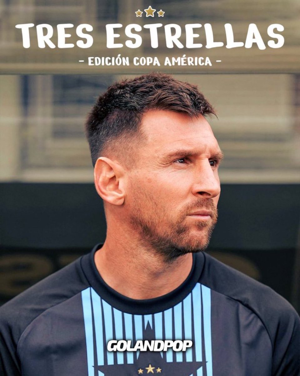 golandpop's tweet photo. 🔴 ¡AIRE! Comienza #TresEstrellas, edición #CopaAmerica. Toda la información de la #SeleccionArgentina de cara a la FINAL ante Colombia 🇨🇴 

📻 Seguilo EN VIVO en Cadena @golandpop en FM 102.7 y YouTube 📲 https://t.co/FmHNzT9ja8 https://t.co/EjYZYLXqJi