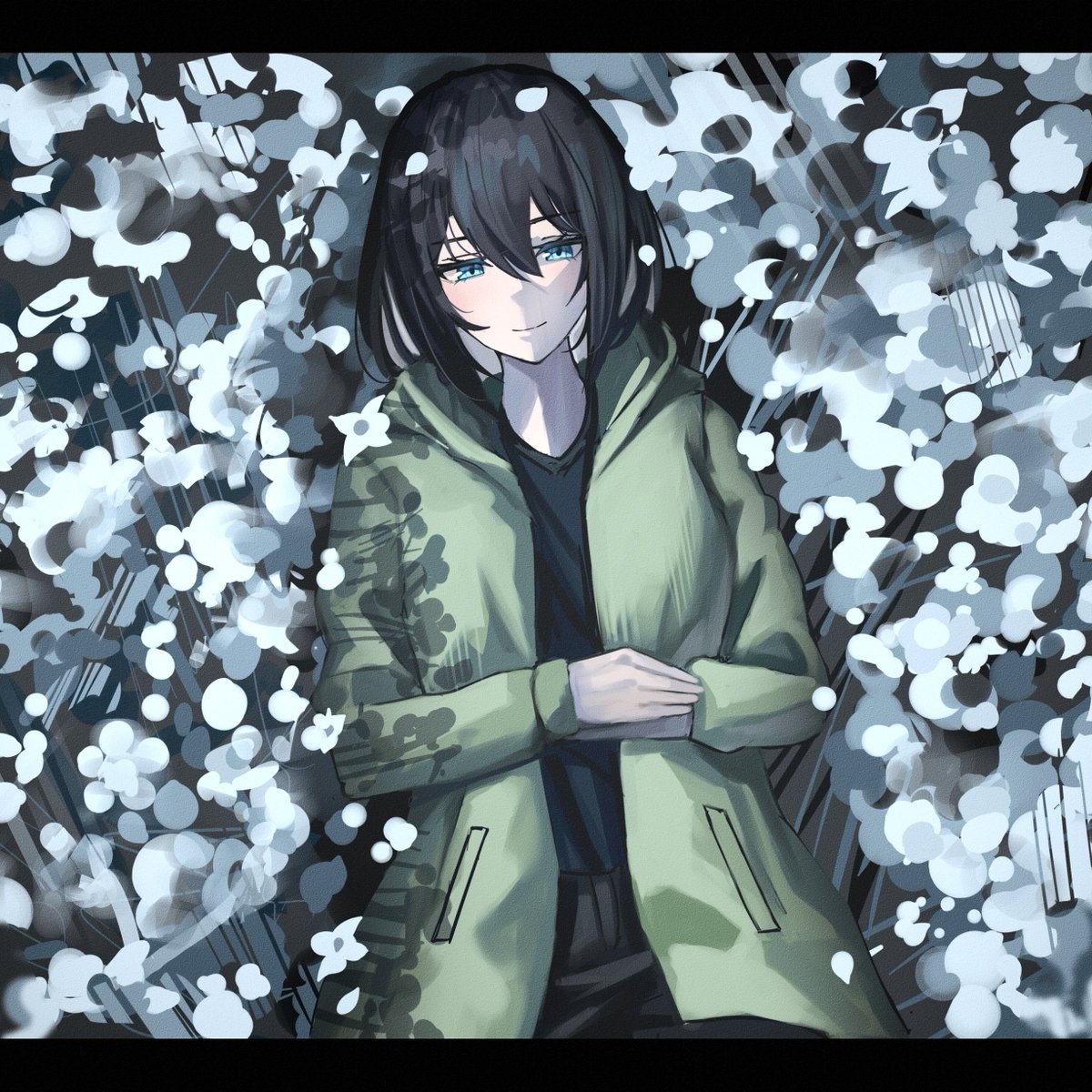 StillHazoDDD's tweet photo. “I'm no hero, I'm no martyr, and by no means I'm a victim. Those described on the next pages will only be good or bad depending on what the reader thinks of them. I, however...
Some time ago I was a soldier, and I killed following orders, then I was a survivor and I killed for food. Later I was a mercenary and I killed for a better life, and then I was a guardian and I killed for someone else. If any of those deaths meant something? I try not to think about it, and I don't answer that kind of questions while sober.
Sometimes I feel like I can't find meaning in life, and that I keep pushing for a sole objective: to find, in this ruin of a world full of dead cities, peace for the last valuable thing I have: Angelique.”

Black.Smoking.Angel is a journal authored by a man named Alez Braviel, where he recounts approximately a decade of his own experiences. On one side, he describes in sequential order his involvement in the most devastating war ever witnessed in the old continent. Conversely, in a non-linear fashion, he shares various scattered anecdotes he lived while wandering through the remnants of civilization with his sole companion: a mysterious girl without a past, named Angelique.