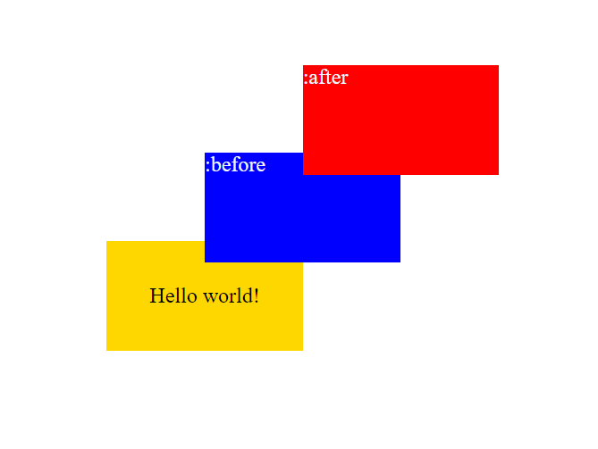 gwebdeveloper's tweet image. Pretty basic. Have you ever seen the default position of the :before and :after pseudo-elements against its parent selector without applying a z-index? Although you can shuffle the order of the layers, will depend on the requirements of a design to satisfy the crazy layout of a…