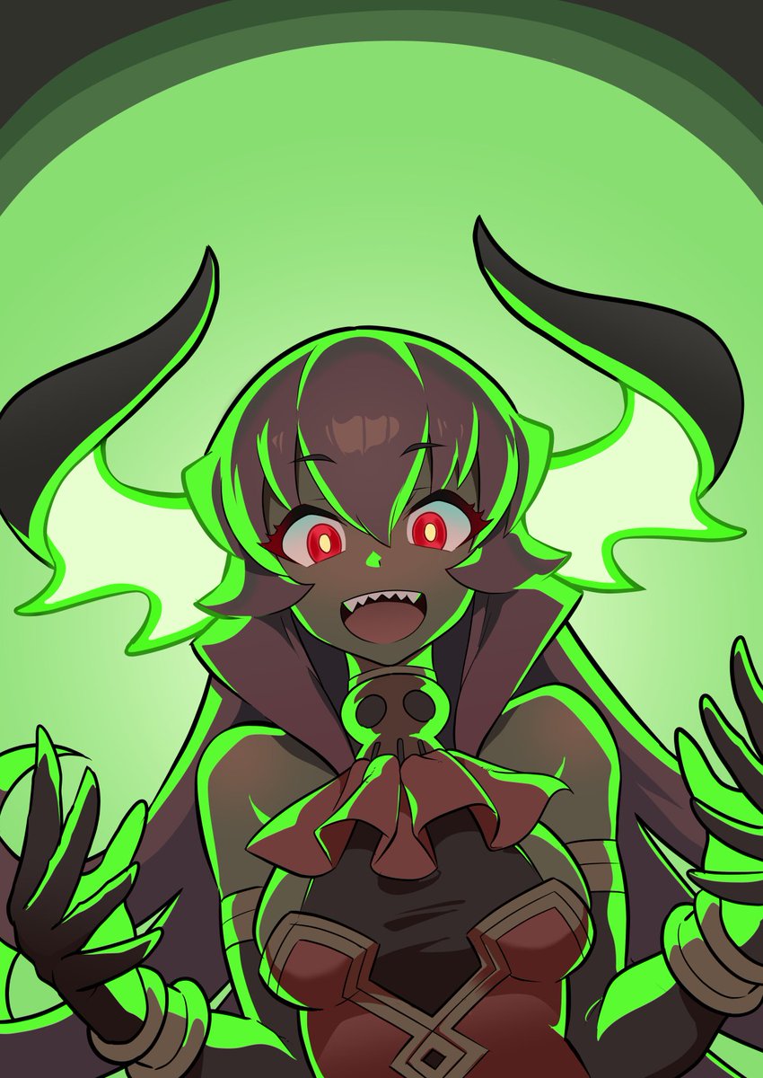 週末じゃから角をピカピカ光らすぞ 