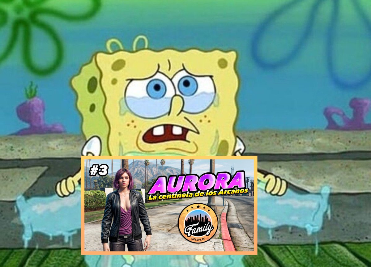 Subí otro video a yutu de #FamilyRP
Denle like lo hice con mis lágrimas 
youtu.be/4lC8RWO40s8