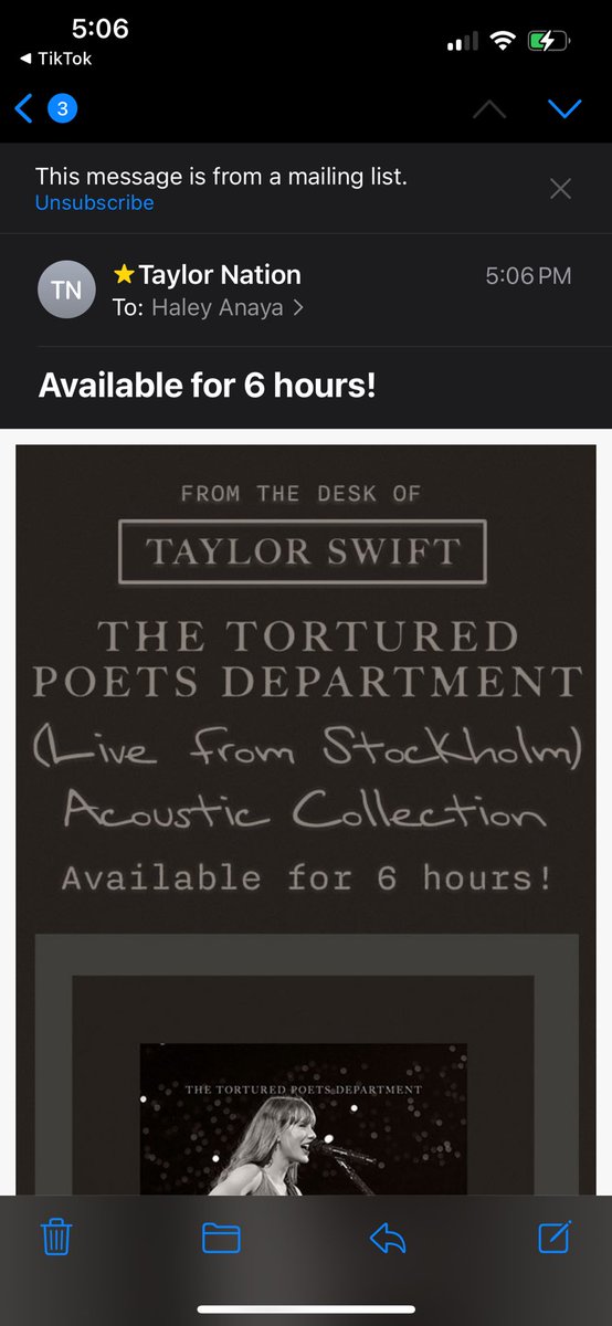atwtv13's tweet photo. @taylornation13 for how many hours TN?????? 🤨🤔 https://t.co/Ic0R8XYdCw