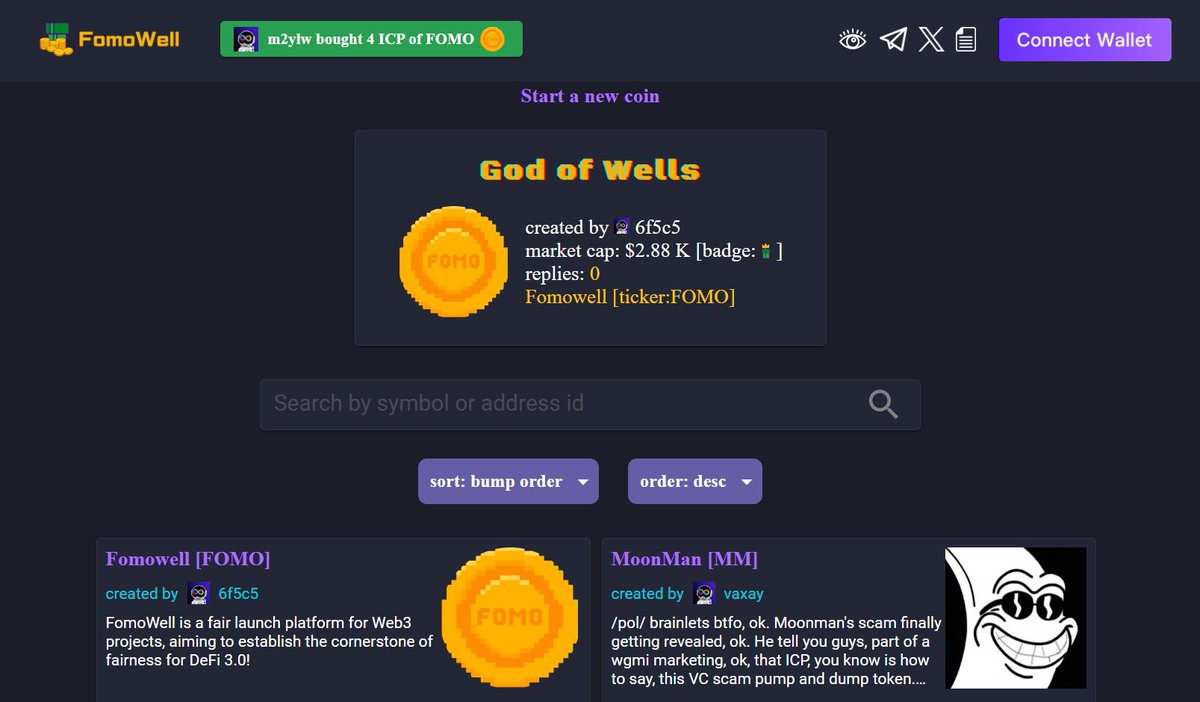 SingularityICP's tweet photo. 🚨SCAM ALERT🚨

There is a scam app that was just created. Its called @fomowell. Promoted by ICPEX and ICP Pumpers. There is many rug pulls and pump and dump scams already from it!

On FOMOWELL the dev can disable sells at any time! No coin withdraws with II access! Stay away!🚨 https://t.co/wCByU8NJSJ