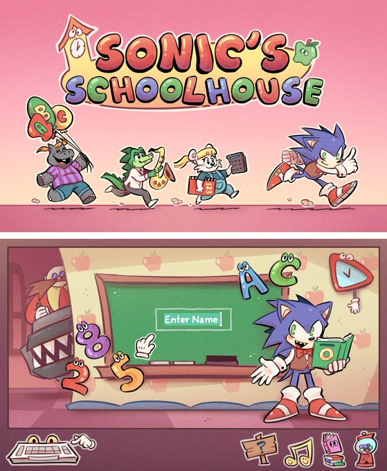 Sonic's Schoolhouse reimagined (1/5) 