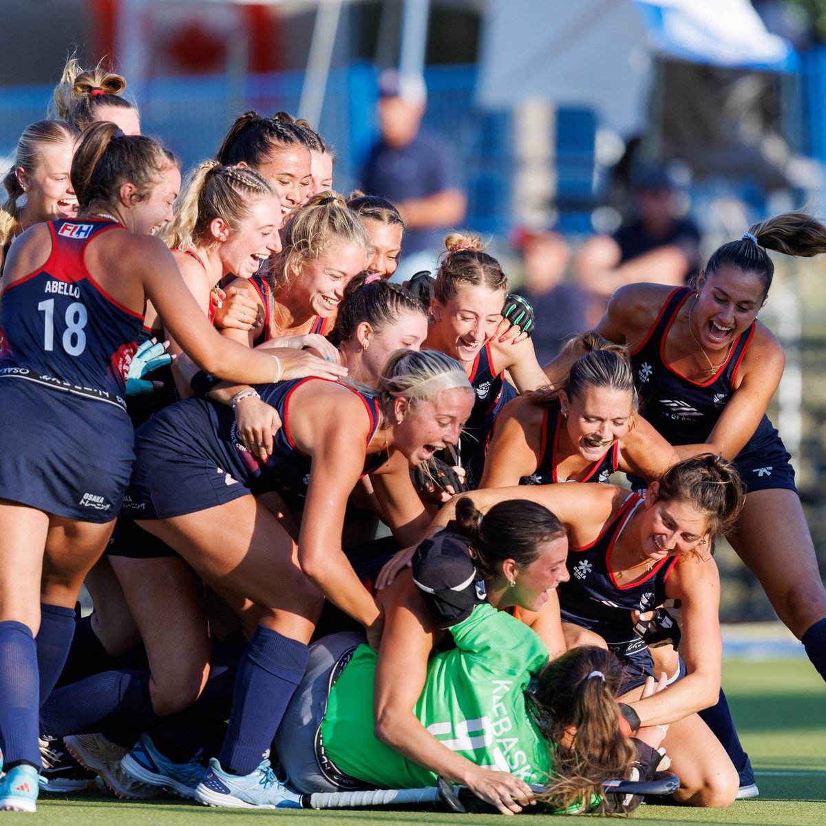 Izzy Bianco and the U21 USWNT are heading to the gold medal game 👏

Their win in the semifinal match against Chile secured a spot in the Junior World Cup!

📸 World Sport Pics/<a href="/USAFieldHockey/">USA Field Hockey</a> 

#GoCards