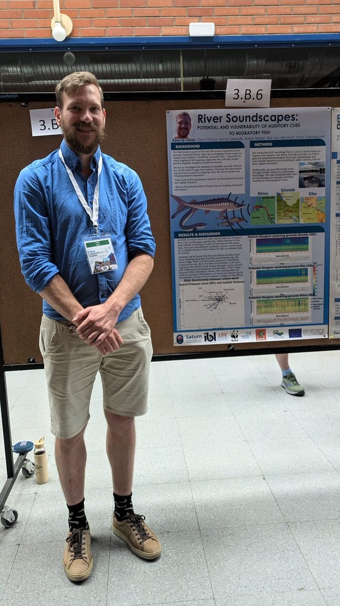Had the most amazing time at <a href="/ecoacoustics24/">5th World Ecoacoustics Congress - Madrid 2024</a>. What a great community, sad it's over, but going home with many new ideas. Here's me presenting my poster on River soundscape Information potential to migratory fish &amp; effects of noise pollution.