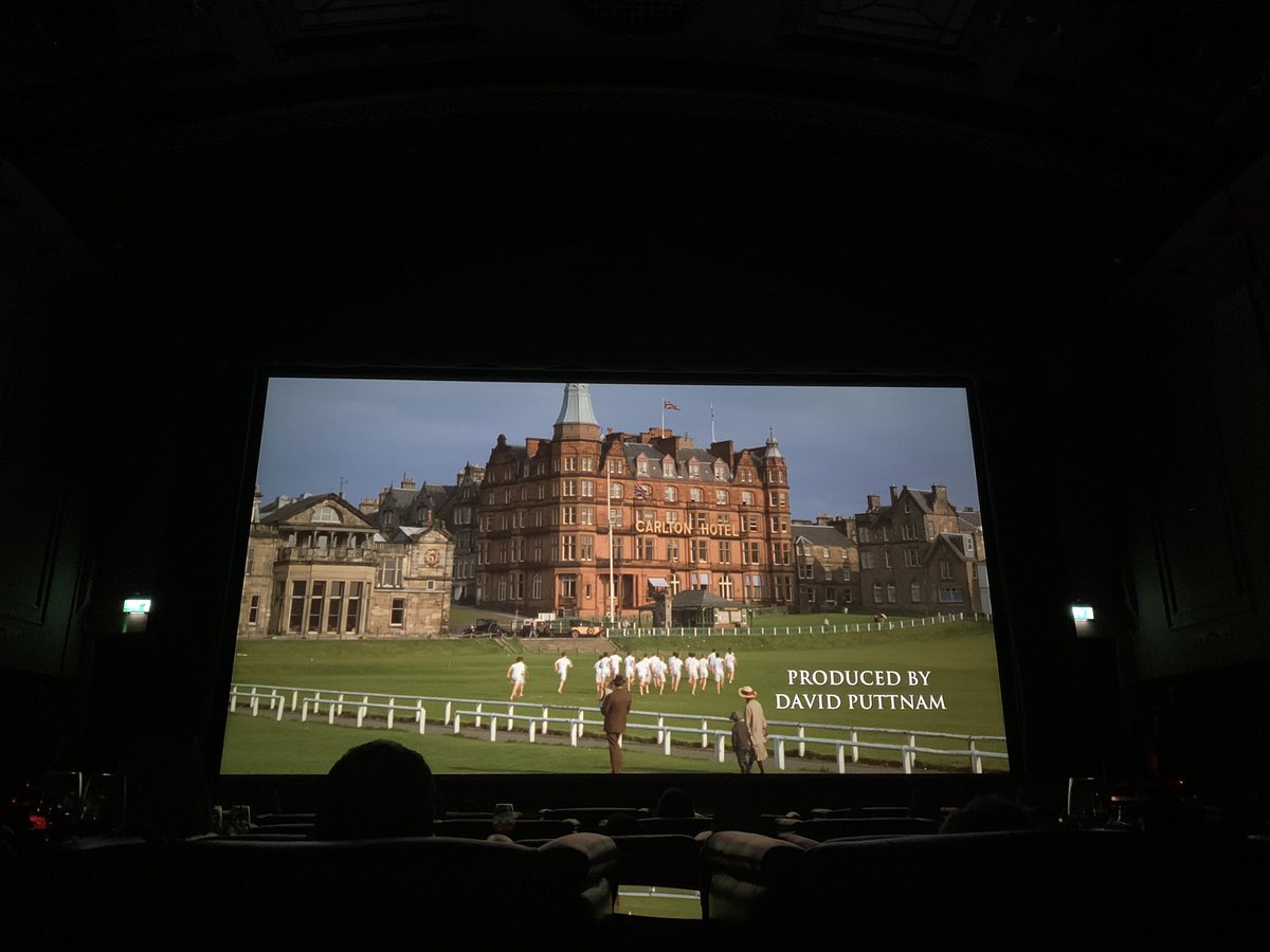 PJohnstonFCDO's tweet image. 100 years ago tonight Eric Liddell won the Paris Olympics 400m, immortalised in “Chariots of Fire”. Honoured to interview @DPuttnam & @DavidGillick @StellaRathmines before the screening.