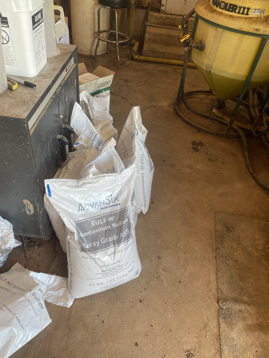Great motivation to not let the bulk AmSol tank run out again.  This sucks.