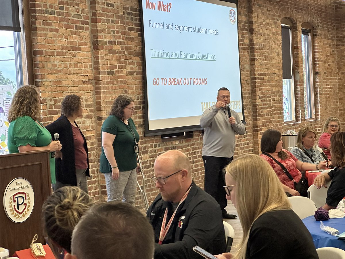 thussey20's tweet photo. Over the past two days, 180 schools leaders have come together as a District ILT to learn, collaborate, and plan for student achievement! The energy, ideas, and commitment to impact teaching and learning have been truly inspiring. @perrytwpschools @angie_kendall12 @NIETteach https://t.co/jflBqM24Mu