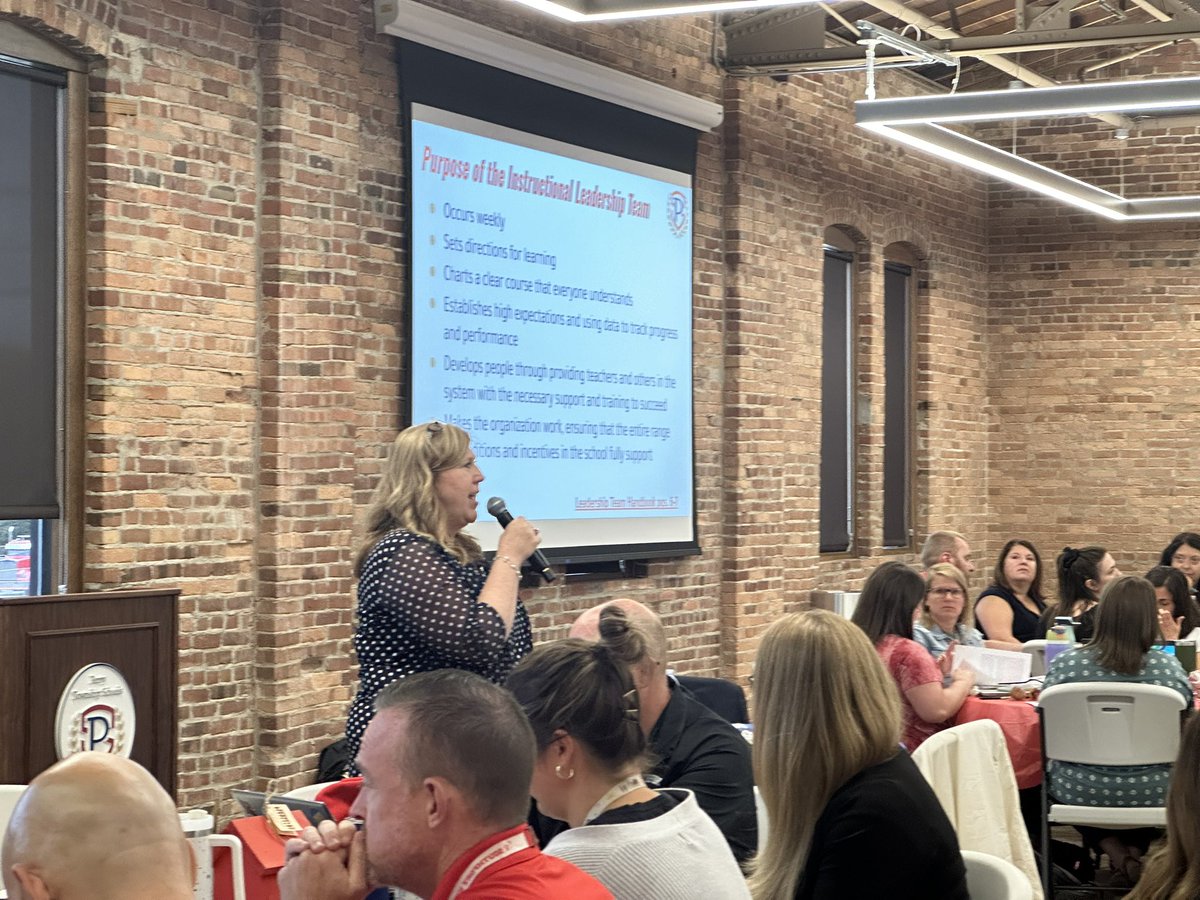 thussey20's tweet photo. Over the past two days, 180 schools leaders have come together as a District ILT to learn, collaborate, and plan for student achievement! The energy, ideas, and commitment to impact teaching and learning have been truly inspiring. @perrytwpschools @angie_kendall12 @NIETteach https://t.co/jflBqM24Mu