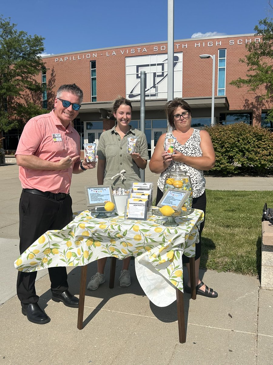 The Lemonade Stand makes a stop at South! Come join us and find out more about our job opportunities. We will be here until 6 PM.