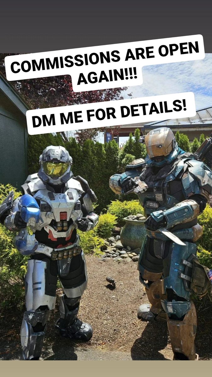 Pipninja_Armory's tweet photo. My commissions are finally open again! Feel free to DM me for info! https://t.co/Sczle5cK5c