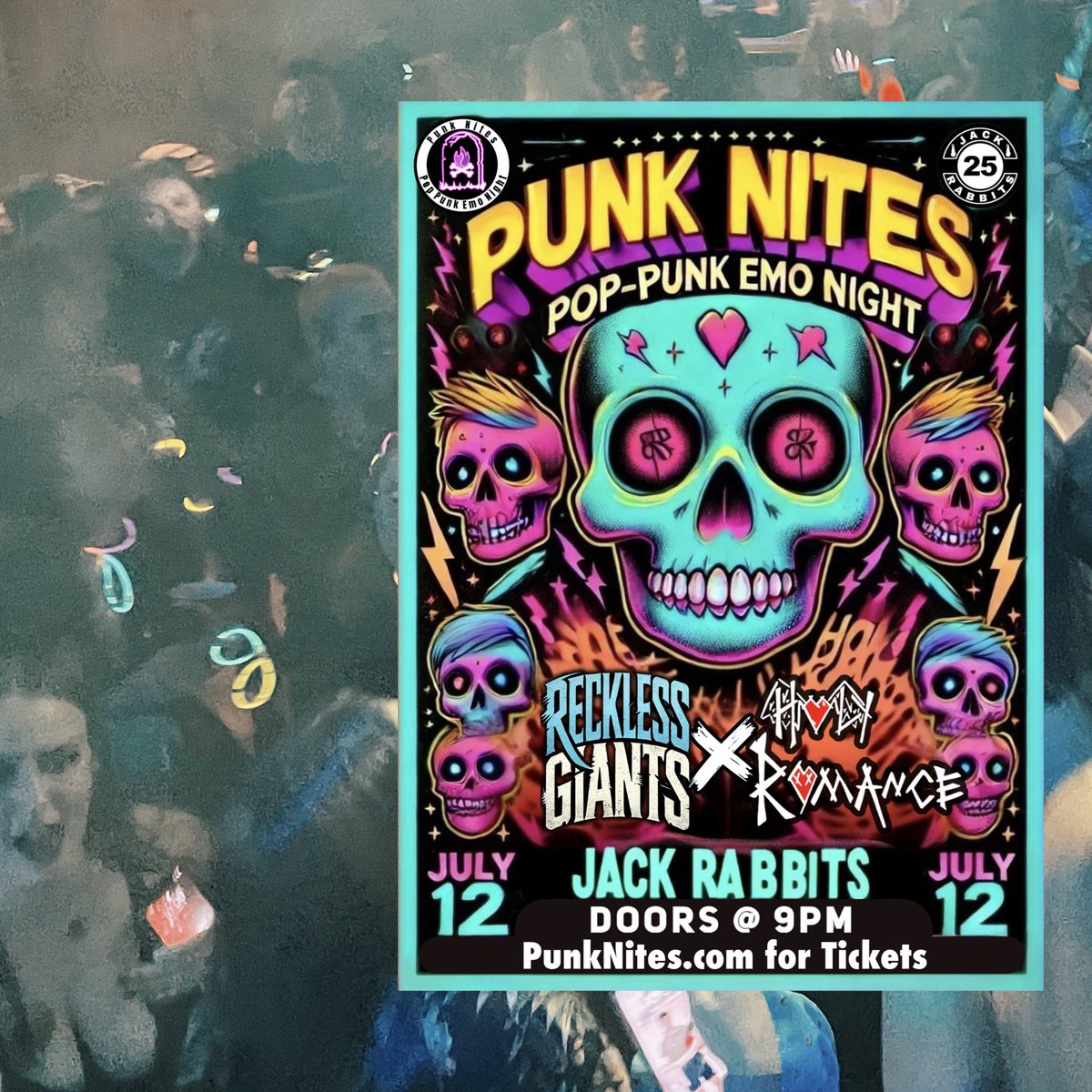 PunkNites's tweet photo. Jacksonville show tomorrow 👀 https://t.co/jsfNIvtGjp
