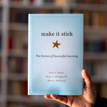 scribenthrive's tweet photo. “Make it Stick: The Science of Successful Learning” by Peter Brown, Henry Roediger III, and Mark McDaniel is one of the best books ever written on the science of learning.

If you've read it, then you know exactly what I'm talking about.

But if you haven't, here's why: https://t.co/LW7IUCrmqx
