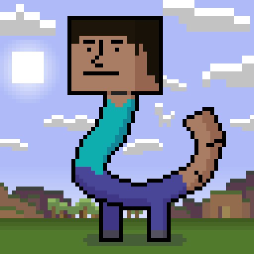 I’m very proud to announce the latest creation by pixel savant <a href="/i_am_kofit/">Kofit</a> <a href="/LoopWorms/">LoopWorms</a> minted right into my wallet 😂

Presenting “Steve” the Minecraft worm, made custom at my kid’s request by the generous and talented Kofit.

Always appreciate you , man ! Thank you so much !