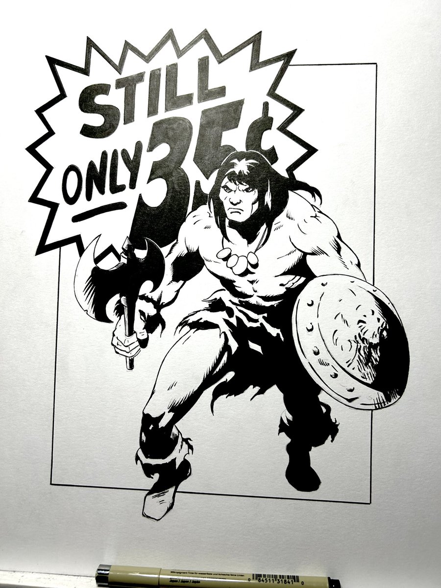 salsdad2018's tweet photo. CROM! #Buscema #Conan https://t.co/hRwTQ7Y69f