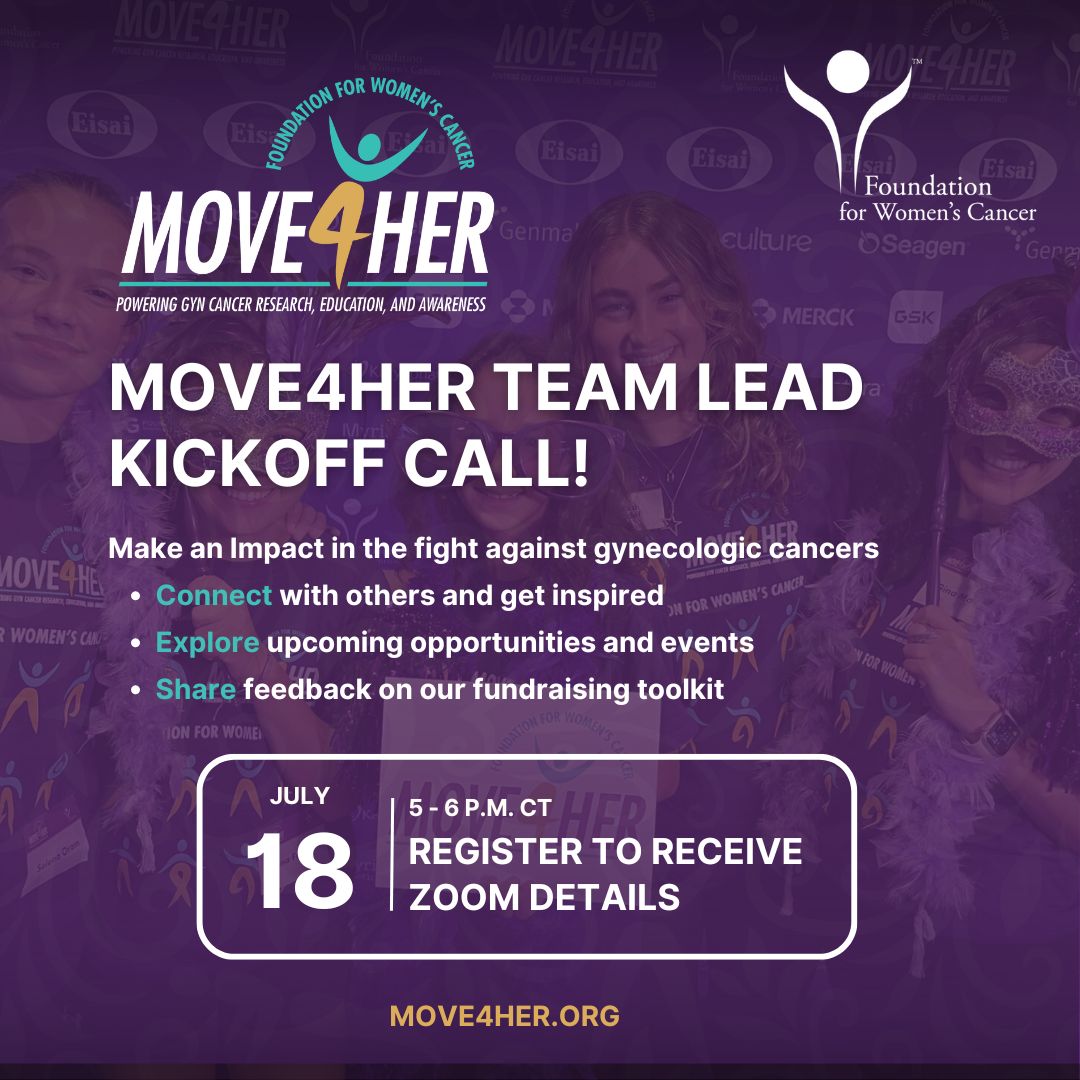 Join us in a week to get inspired and expand your network, learn to lead your own #Move4Her fundraising team, discover an exciting September challenge, and share feedback on the the fundraising toolkit. Register for our next call: bit.ly/4cRhkzV
