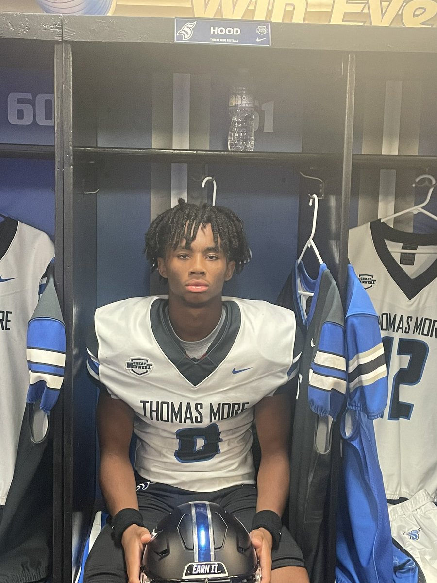 Elazar โElโ Hood (@elazarhood15) on Twitter photo After a amazing visit and conversation with <a href="/TMUCoach_Fisher/">Devon Fisher</a> <a href="/CoachNorwell/">Chris Norwell</a> and <a href="/DerekBurnett13/">Derek Burnett</a> Iโm blessed to have received a offer from Thomas More โผ๏ธโผ๏ธ
<a href="/FootballSFD/">DeSales Football</a> After a amazing visit and conversation with <a href="/TMUCoach_Fisher/">Devon Fisher</a> <a href="/CoachNorwell/">Chris Norwell</a> and <a href="/DerekBurnett13/">Derek Burnett</a> Iโm blessed to have received a offer from Thomas More โผ๏ธโผ๏ธ
<a href="/FootballSFD/">DeSales Football</a>