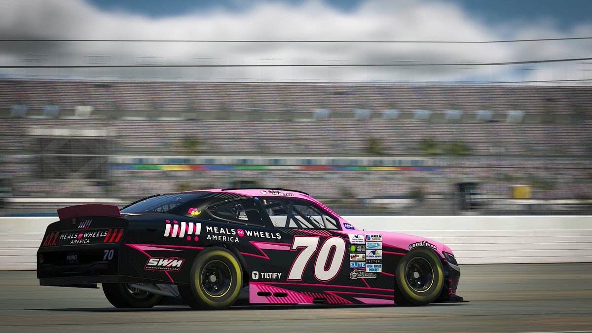 We're only a couple hours away from the start of the <a href="/AREAiRacing/">AREA iRacing</a> Pro Series season! <a href="/Bazinga_Hunter/">Cedrick Hunter</a> will run this <a href="/_MealsOnWheels/">Meals on Wheels</a> #70, featuring <a href="/tiltify/">Tiltify</a> and <a href="/SimWrapMarket/">SimWrapMarket.com</a>. Racing action goes live at 8:45PM ET thanks to <a href="/sym_tv/">SYM TV</a> here: twitch.tv/areairacing