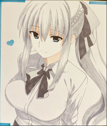 アナログモルガン陛下リボンブラウス.
ちょっと照れてほしい

#FGO 