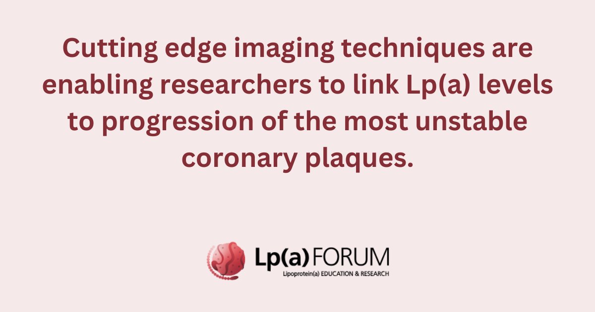 What do we know about the impact of Lp(a) on plaque progression in atherosclerosis? For all the latest research, don’t miss Prof Mark Dweck’s new video on <a href="/LpaForum/">Lpa Forum</a> #Lpa #lipidoligists #cardiologists #cardiacnurses