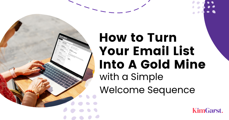 kimgarst's tweet photo. Turn your emails into a goldmine by creating a simple welcome sequence that creates a list of people who can't wait to buy from you. #EmailWelcomeSequence #EmailSequence #WelcomeEmail #ListBuilding https://t.co/iiLaLLKL02 https://t.co/tN5UC0dECU