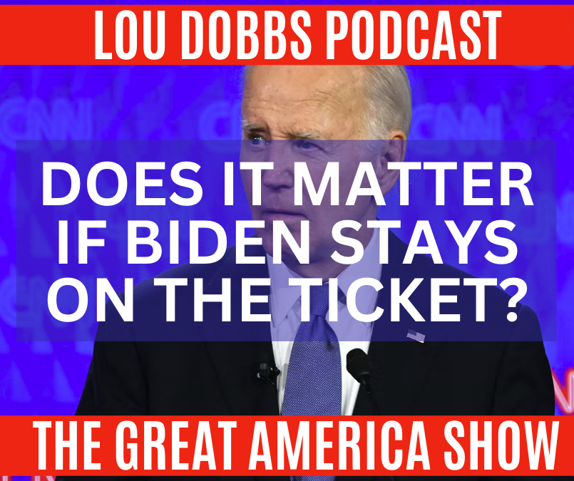 .<a href="/LeeSmithDC/">Lee Smith</a> says Republicans are wasting their time talking about who's going to be the Dem candidate, because it doesn't matter. If we believe that Biden won because of fraud in 2020, then that's the issue this year. Join us on #TheGreatAmericaShow at bit.ly/3RdQhUc!