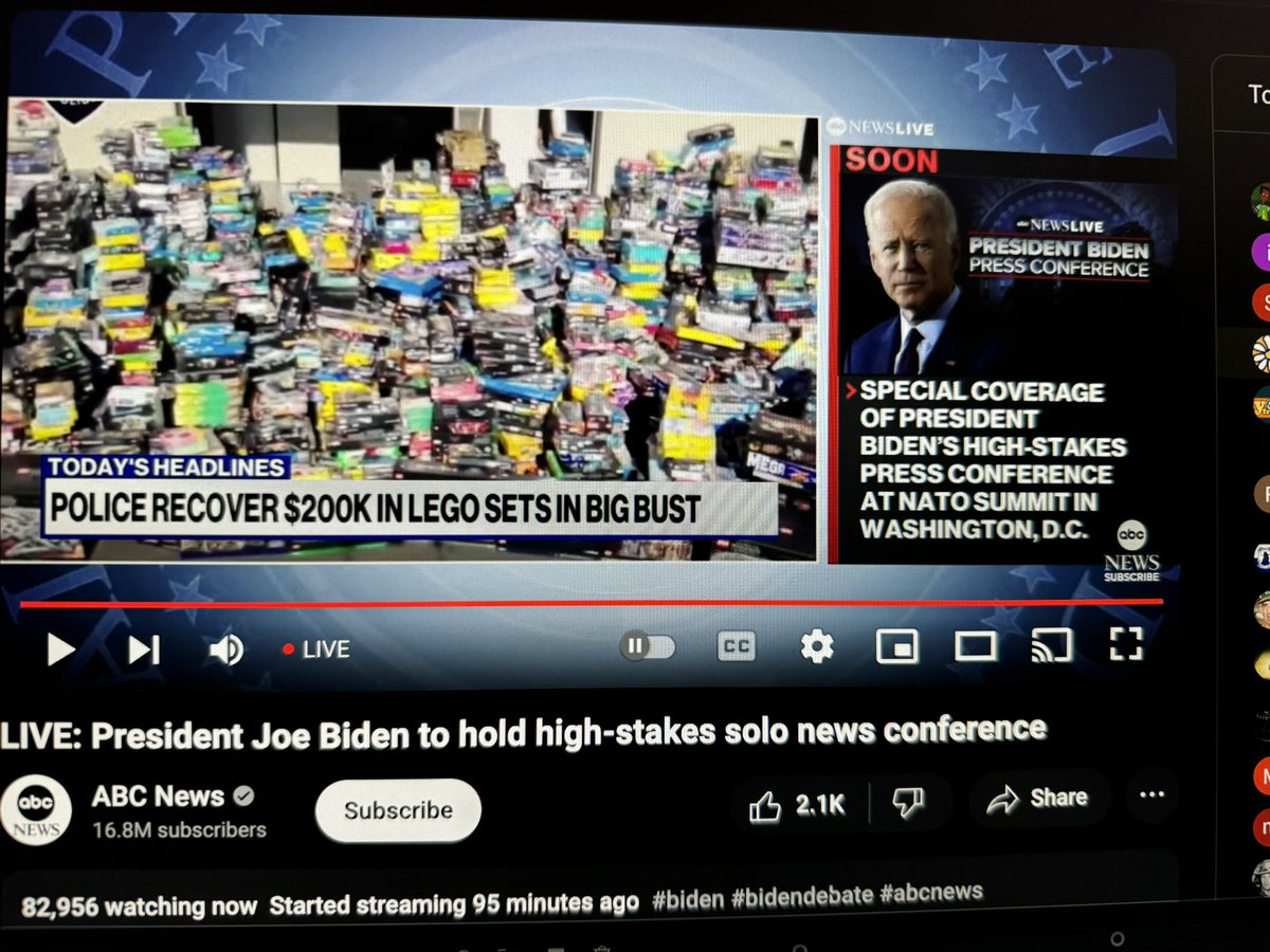 he put all of them in his mouth