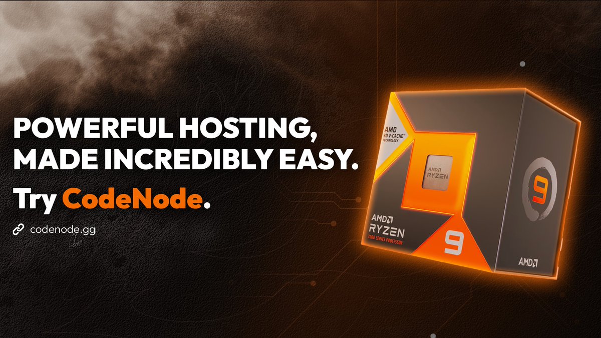 codenode_llc's tweet image. 💪 Look no further! Our servers are the epitome of reliability, setting the benchmark for excellence in the industry! 💪
⚡️ Unleash the power of our top-notch servers and experience unrivaled performance at the best price on the market! ⚡️
💰 Get ready to elevate your gaming…
