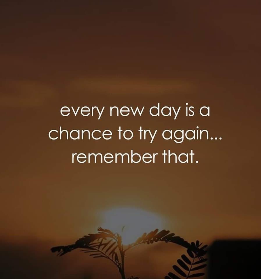 rulasne's tweet photo. Every New Day Is A Chance To Try Again. https://t.co/PUO8NqfEl2
