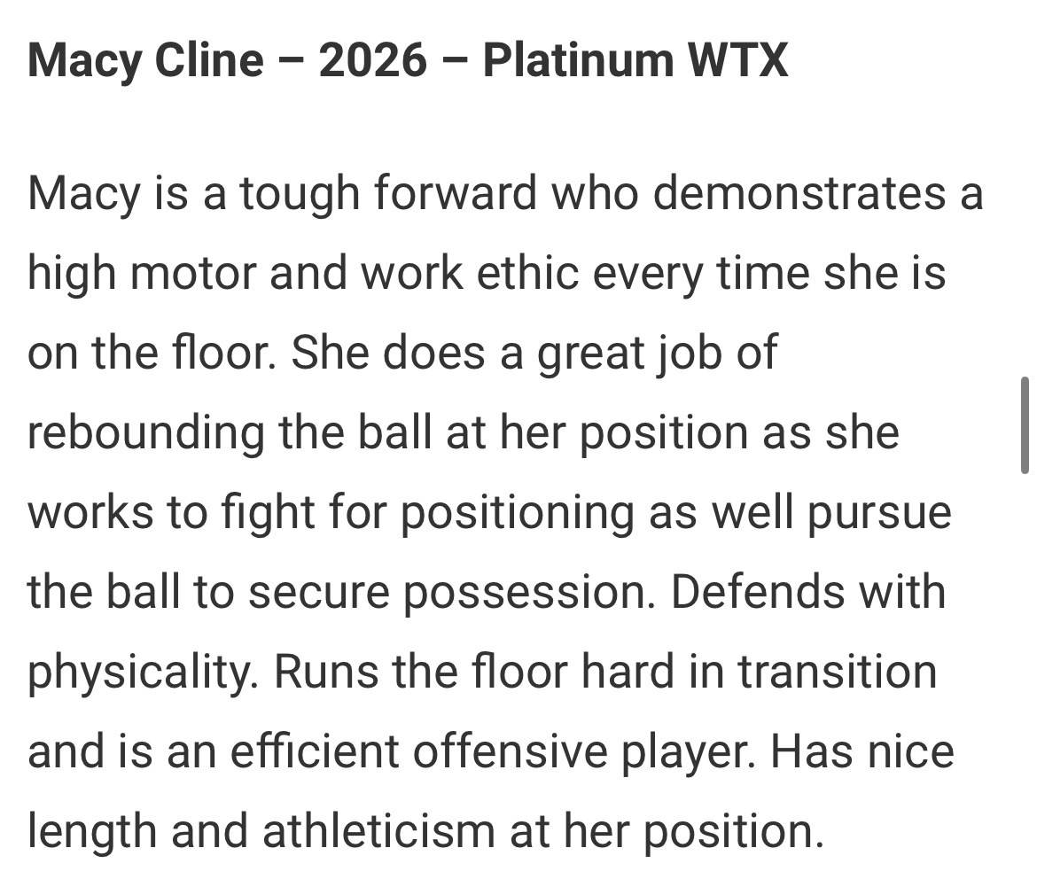 Macy Cline tweet media