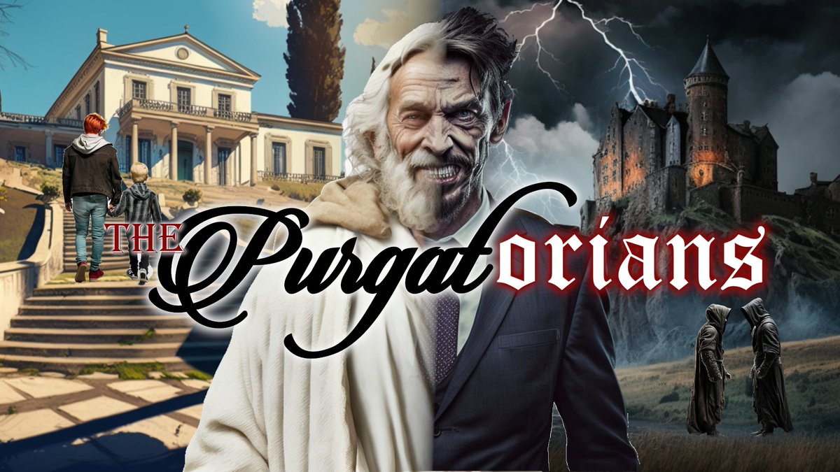 SerenitySoloDev's tweet photo. The banner has been changed for now. i hope you like it. it's been brought more up to date and reflects the show better. No AI is used in the show at all, just to be clear.

A big thank you to @timfieldervo who voices Keith Wakefield in The Purgatorians. If you're interested, go and check him out. A great voice actor.