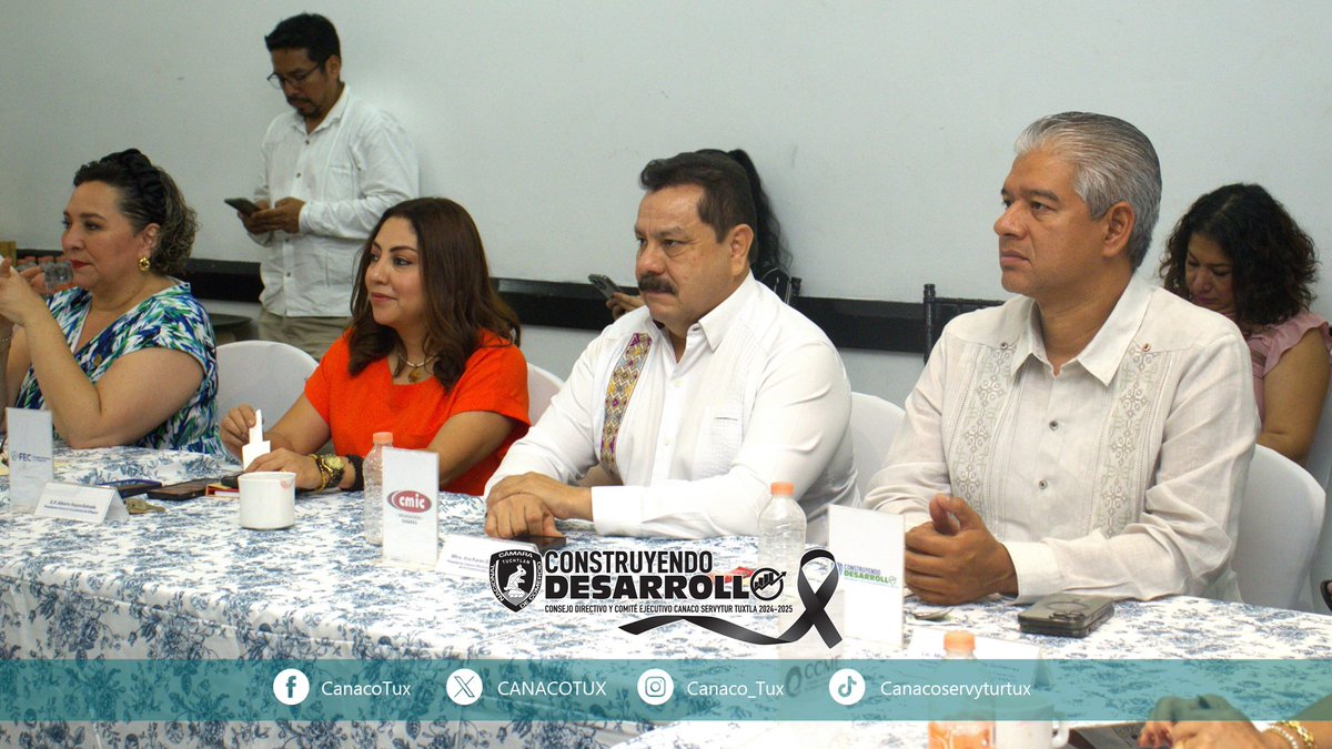 CANACOTUX's tweet photo. Con el compromiso de brindar propuestas para el análisis y solución a las problemáticas en el estado en la próxima administración pública, nuestro presidente, Miguel Blas Gutiérrez, participó en la reunión del proyecto "Chiapas visión 2032".
.
.
#CanacoTuxtla #CanacoInforma https://t.co/pEkoddu1x3