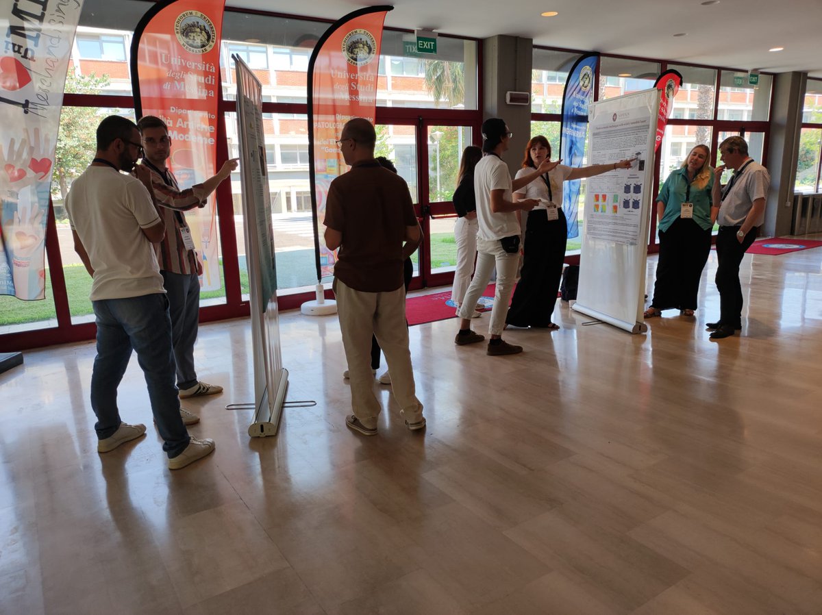 Plasmonica's tweet photo. Discussing posters is a fun and interactive way to communicate science! Do no miss the last chance to meet the authors at the final poster session of #PLASMONICA2024. https://t.co/vAzQL5Cgq2