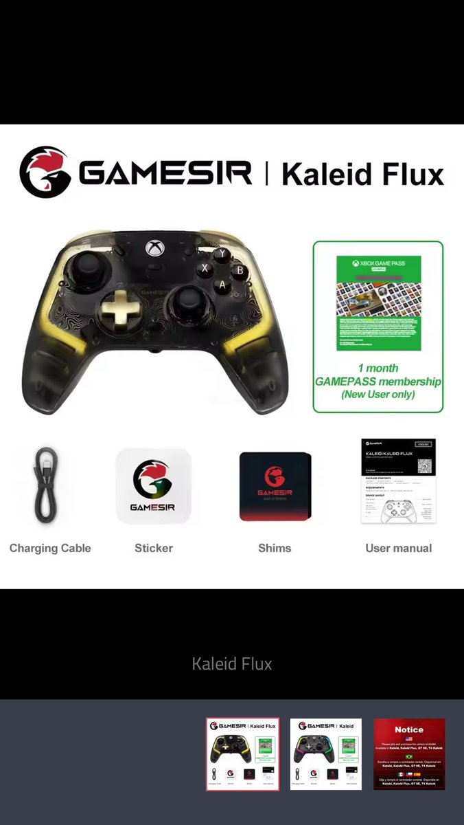 YaqoubMousa's tweet image. استمتع بتجربة لعب لا مثيل لها مع وحدة تحكم Xbox Hall الفريدة!

s.click.aliexpress.com/e/_DlA0bPV

6.#XboxOneController
7.#GamingGear
8.#NextGenGaming
9.#XboxGaming
10.#XboxGamers
11.#ControllerLife
12.#GameController
13.#GamingSetup
14.#GamerLife