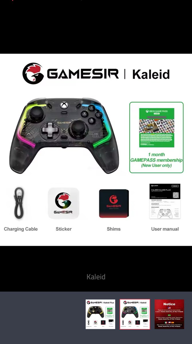 YaqoubMousa's tweet image. استمتع بتجربة لعب لا مثيل لها مع وحدة تحكم Xbox Hall الفريدة!

s.click.aliexpress.com/e/_DlA0bPV

6.#XboxOneController
7.#GamingGear
8.#NextGenGaming
9.#XboxGaming
10.#XboxGamers
11.#ControllerLife
12.#GameController
13.#GamingSetup
14.#GamerLife