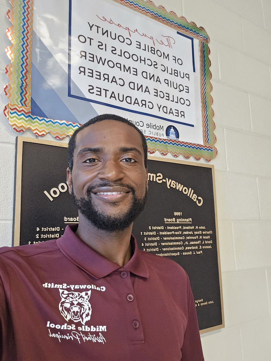 From being a student at Calloway-Smith Middle School when it first opened in 1998 to now having the opportunity to serve as the assistant principal, I am thankful, grateful, and blessed. 

#Day1