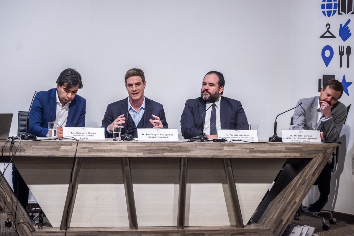 Ministerio de Ciencia (@min_ciencia) on Twitter photo La Ministra <a href="/AisenEtcheverry/">Aisén Etcheverry Escudero</a> participó de la Comisión de Economía y Productividad Digital de la <a href="/CamaraNacional/">Cámara Nacional de Comercio, Servicios y Turismo</a> de Comercio, para abordar los alcances del Proyecto de Ley de Inteligencia Artificial, explicando sus beneficios y características regulatorias para la industria, La Ministra <a href="/AisenEtcheverry/">Aisén Etcheverry Escudero</a> participó de la Comisión de Economía y Productividad Digital de la <a href="/CamaraNacional/">Cámara Nacional de Comercio, Servicios y Turismo</a> de Comercio, para abordar los alcances del Proyecto de Ley de Inteligencia Artificial, explicando sus beneficios y características regulatorias para la industria,