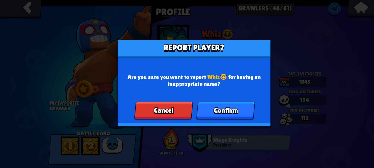MageKnights1's tweet photo. Please assist us by reporting their
🎯Club name
🎯Club description
🎯Player profile name
We need your help to take down those clubs and let's work together to protect our identity and maintain the integrity of our community! #BrawlStars #brawlstarsclub #BrawlStarsArt https://t.co/3VILCDihR9