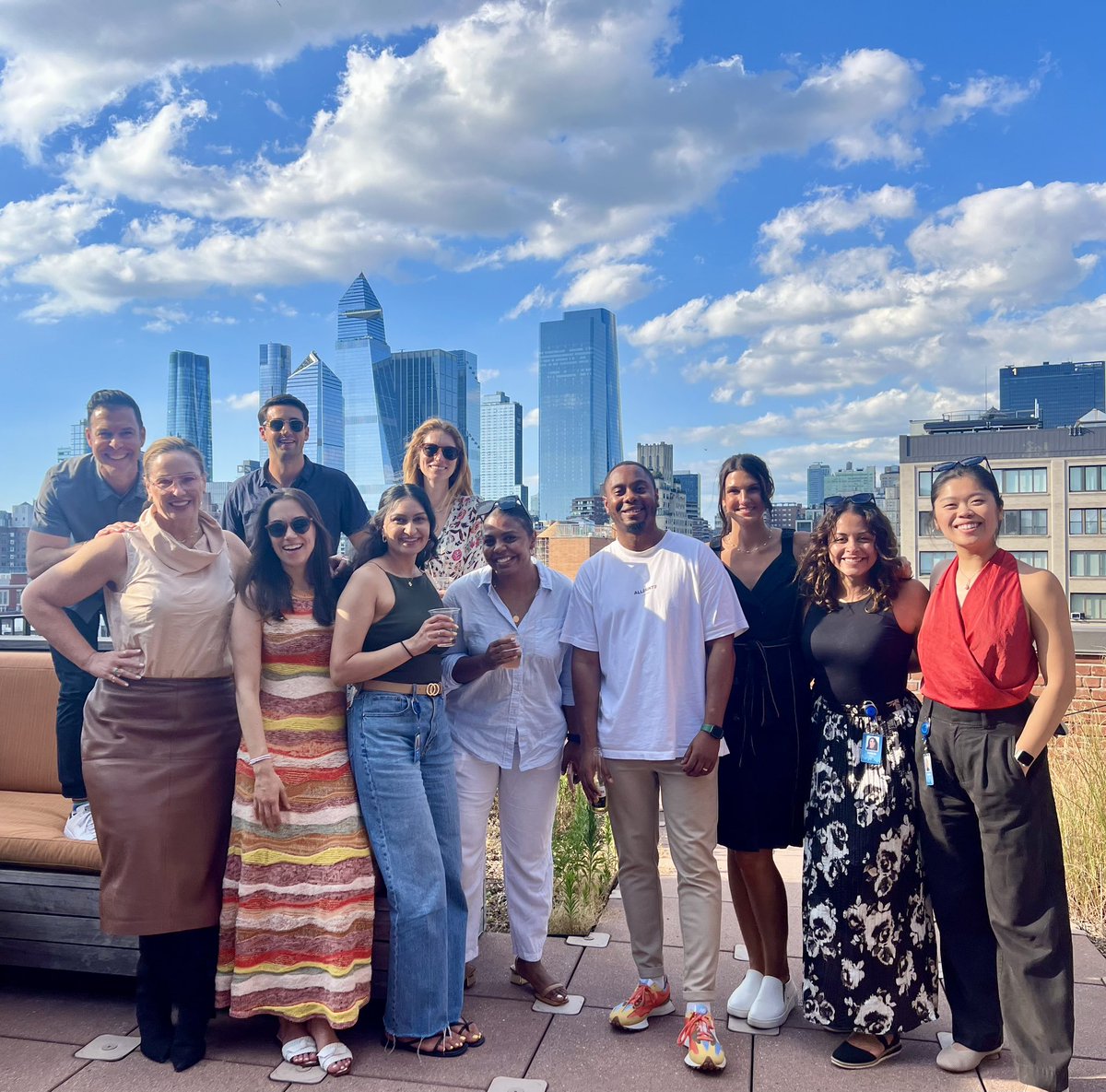 A wonderful time with the NYC partnership team <a href="/X/">X</a> 
Brilliant, hardworking &amp; 🔥.

We are saying Hello to our team across the globe, who we miss &amp; honor &amp; are also 🔥