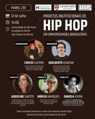 Hip Hop em universidades brasileiras é debatido em evento de Harvard em São Paulo dlvr.it/T9TNRm via <a href="/bocadaforte/">#PolíticoClássicoUnderground</a>