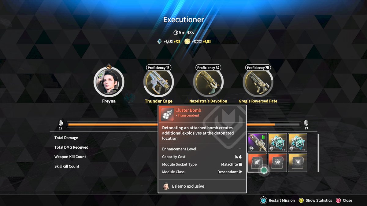 TF_Jackrabbit's tweet photo. @FirstDescendant Rng was nice to me today https://t.co/zuTDoWrn0y