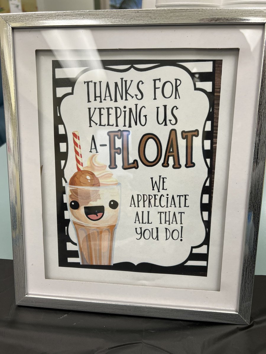 mallorymcosta's tweet photo. Ending week 3 of @CoconutCreekES Summer Experience with Sports Day, sweet treats, and Rootbeer Floats for our incredible staff and their hard work keeping us ‘A-Float’ all summer! @JAY_R_SOHN @RolleRosheika @YolandaSmi2453 @Amoshernrika @BCPSLeadership @keeperteacher @DrFlem71 https://t.co/g7OVdGU8Zm